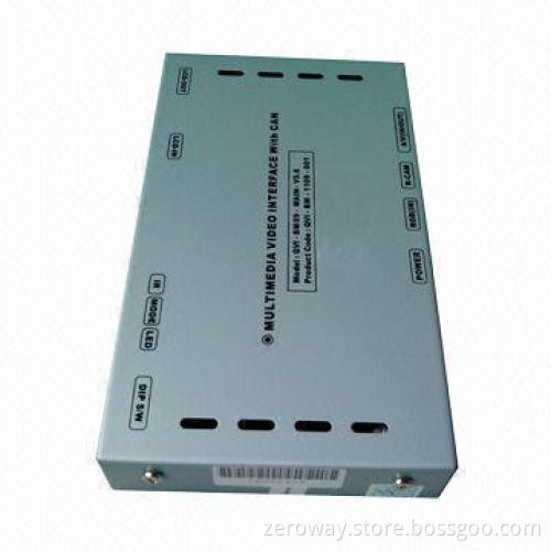 Car interface video for BMW CIC, with GPS/rearview camera, from 2009-2014